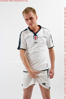 Model Steve Goddard Naked Gay English Lad Uncut Enjoys football & rugby