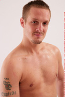 Model Darren Carson Naked Straight English Lad Uncut Enjoys football and gym
