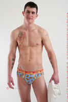 Model James Clark Naked Straight English Lad Uncut Enjoys Football