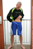 Model Leo Nel Naked Straight English Lad Uncut Enjoys Football and gym