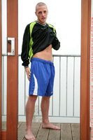 Model Leo Nel Naked Straight English Lad Uncut Enjoys Football and gym