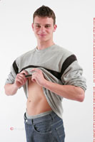 Model Patrick Adams Naked Straight English Lad Uncut Enjoys Swimming and weight lifting