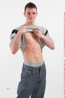 Model Patrick Adams Naked Straight English Lad Uncut Enjoys Swimming and weight lifting