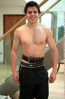 Model Adam Hughes Naked Straight English Lad Uncut Enjoys wt training