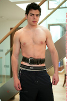 Model Adam Hughes Naked Straight English Lad Uncut Enjoys wt training