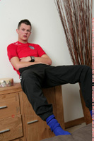 Model Daniel Young Naked Gay English Lad Uncut Enjoys Swim and football