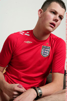 Model Daniel Young Naked Gay English Lad Uncut Enjoys Swim and football