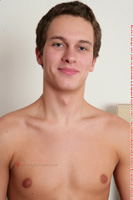 Model Martin Knight Naked Straight English Lad Uncut Enjoys Swimming