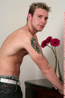 Model Dale Hall Naked Straight English Lad Uncut Enjoys Swimming & Rugby