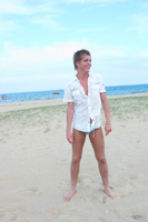 Model Chris Western Naked Gay English Lad Uncut Enjoys Swimming and Gym