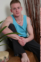 Model Jack Levi Naked Straight English Lad Uncut Enjoys Football & Gym