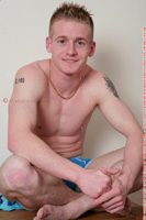 Model Jack Levi Naked Straight English Lad Uncut Enjoys Football & Gym