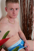 Model Jack Levi Naked Straight English Lad Uncut Enjoys Football & Gym