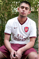 Model Mikey Ball Naked Gay English Lad Uncut Enjoys Football