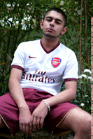 Model Mikey Ball Naked Gay English Lad Uncut Enjoys Football