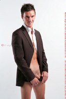 Model Rick Lewis Naked Straight English Lad Uncut Enjoys Gymnastics & Football