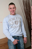 Model Andy Ball Naked Straight English Lad Uncut Enjoys Football & Rugby