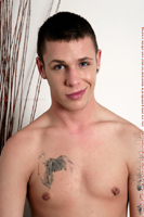 Model Robbie Rivers Naked Gay English Lad Uncut Enjoys Gym