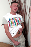 Model Mark Young Naked Gay English Lad Uncut Enjoys Gym