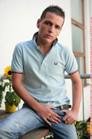 Model Tommy Andrews Naked Gay English Lad Uncut Enjoys Football & basketball