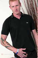 Model Sam Roberts Naked Straight English Lad Uncut Enjoys Football & tennis