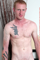 Model Sam Roberts Naked Straight English Lad Uncut Enjoys Football & tennis