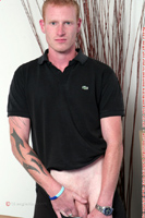 Model Sam Roberts Naked Straight English Lad Uncut Enjoys Football & tennis