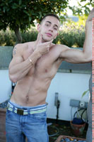 Model Scott Stone Naked Straight English Lad Uncut Enjoys Gym & football