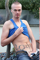 Model Kurt Glen Naked Gay English Lad Uncut Enjoys Gym & swim