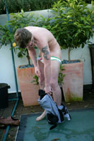 Model Dave Matthew Naked Bi English Lad Uncut Enjoys Football & gym