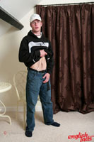 Model Dom Giles Naked Straight English Lad Uncut Enjoys Football & golf