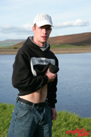 Model Dom Giles Naked Straight English Lad Uncut Enjoys Football & golf