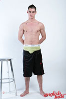 Model Sam Johnson Naked Straight English Lad Uncut Enjoys Athletics & gym