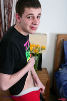 Model Mickey Jarvis Naked Straight English Lad Uncut Enjoys Football