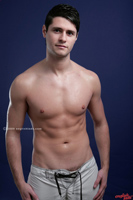 Model Charlie Shaw Naked Straight English Lad Uncut Enjoys Snowboarding & football