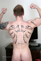 Model Nathan Berry Naked Straight English Lad Uncut Enjoys Fitness