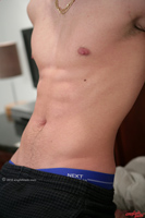 Model Leon Oliver Naked Straight English Lad Uncut Enjoys Swimming & rugby