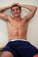 Model Jay Conor Naked Straight English Lad Uncut Enjoys Football & gym