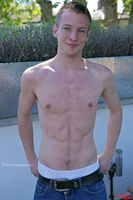 Model James Bryson Naked Straight English Lad Uncut Enjoys Football & boxing