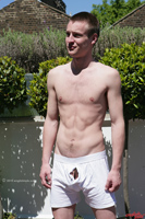Model James Bryson Naked Straight English Lad Uncut Enjoys Football & boxing