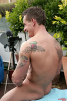 Model Lance Rowen Naked Straight English Lad Uncut Enjoys Bodybuilding & swimming