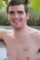 Model Patrick Lee Naked Straight English Lad Uncut Enjoys Football