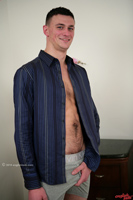 Model Andy Davidson Naked Straight English Lad Uncut Enjoys Basketball