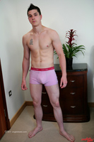 Model Jamie West Naked Straight English Lad Uncut Enjoys Cage Fighting
