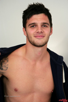 Model Jack Roberts Naked Straight English Lad Uncut Enjoys Football and Gym
