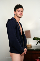 Model Jack Roberts Naked Straight English Lad Uncut Enjoys Football and Gym