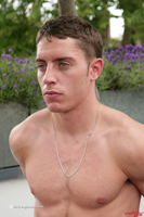 Model Mikey Benjamin Naked Straight English Lad Uncut Enjoys Gym and Football