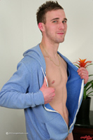 Model Jon Wills Naked Straight English Lad Uncut Enjoys Gym & Football