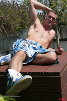 Model Leo Benson Naked Straight English Lad Uncut Enjoys Gym & Football