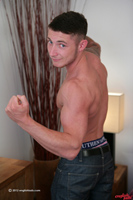 Model Jake Findley Naked Straight English Lad Uncut Enjoys Cage Fighting